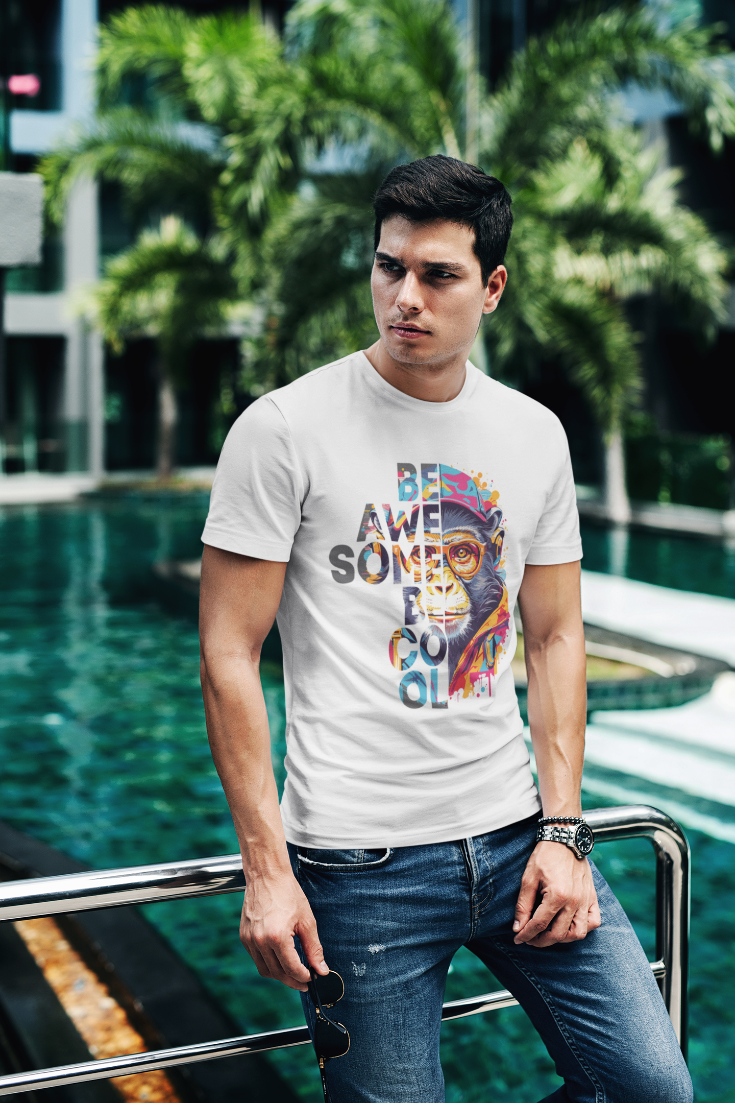 Be Awesome Be Cool T-Shirt