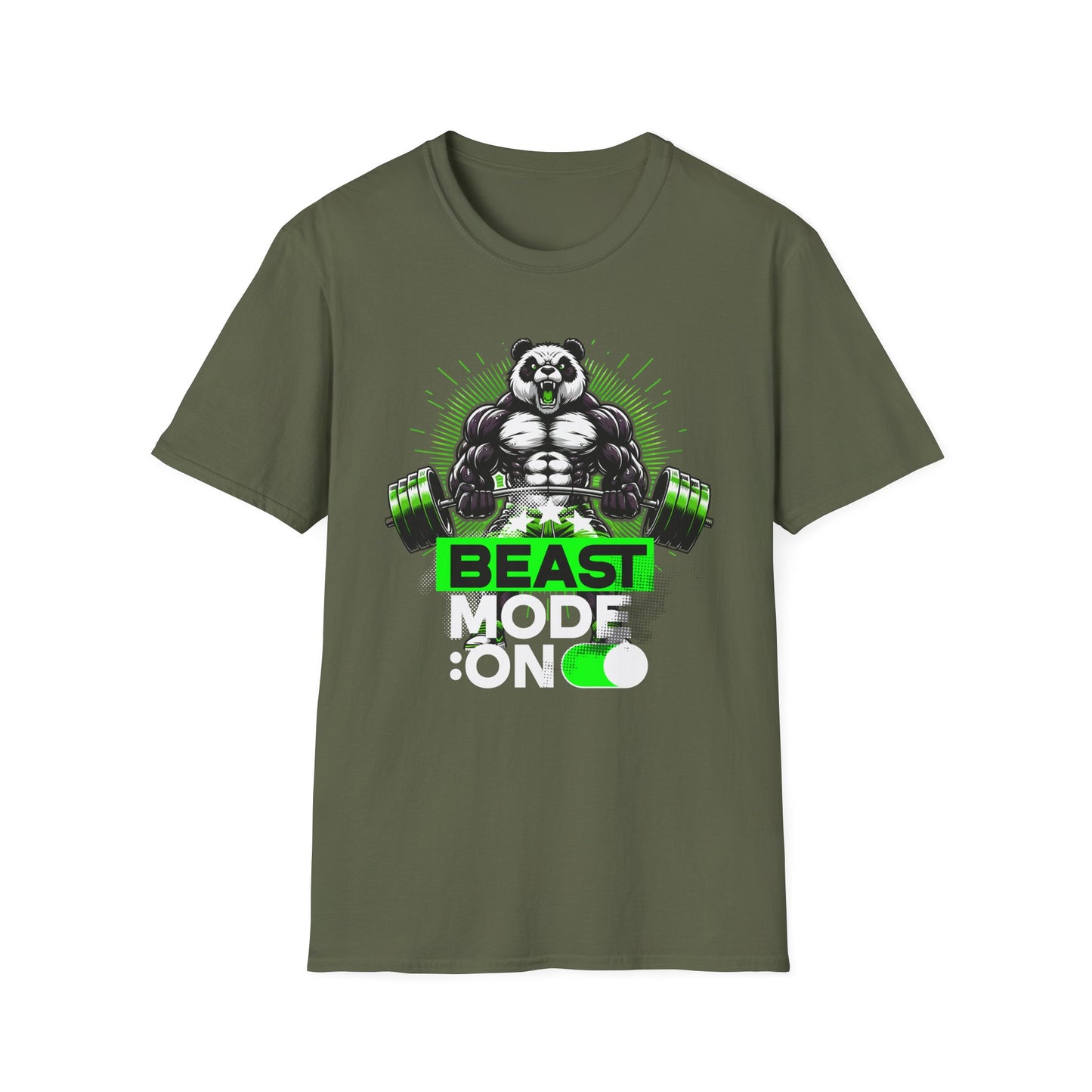 Panda Beast Mode On T-Shirt