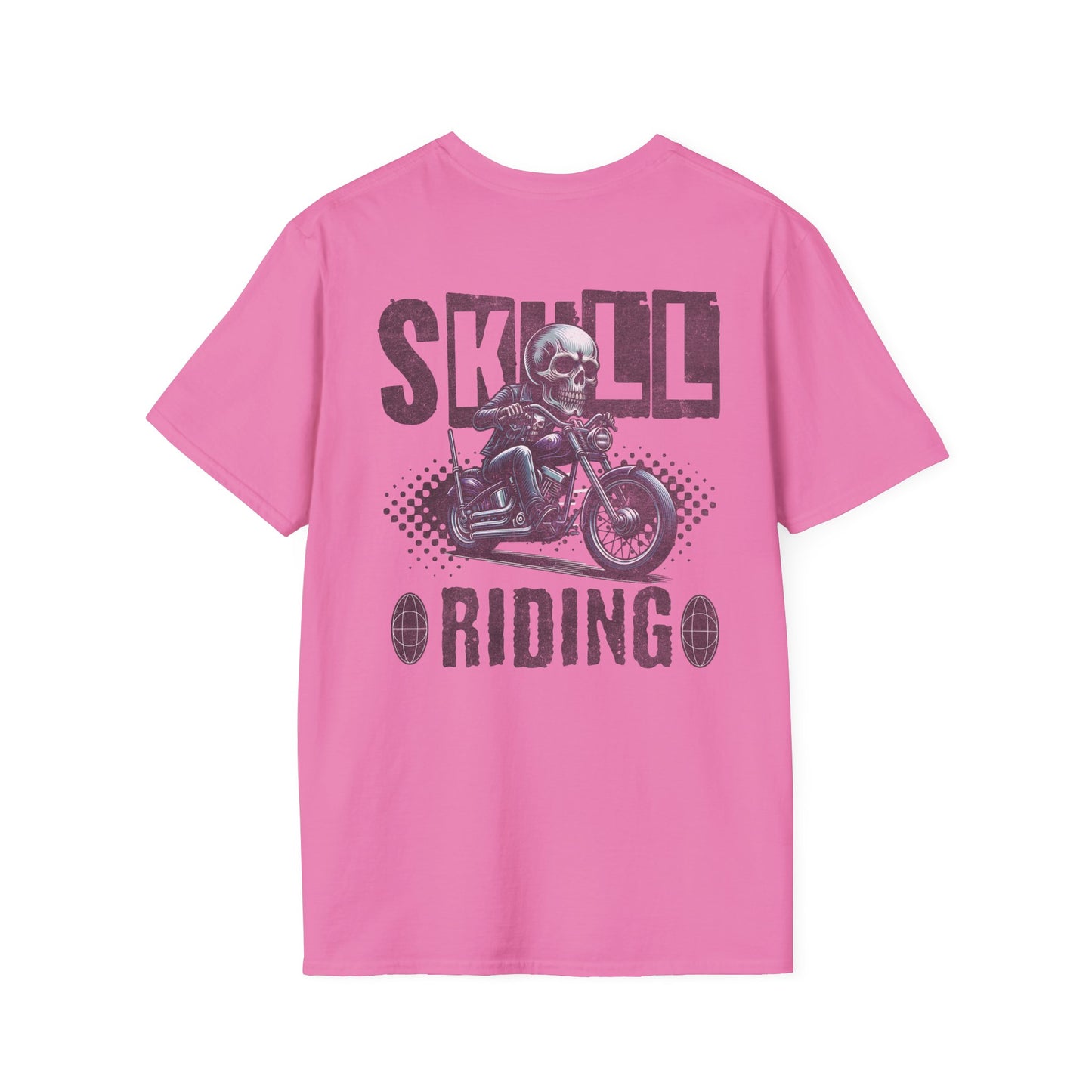 Skull Riding, Motorcycle Ride Unisex T-Shirt