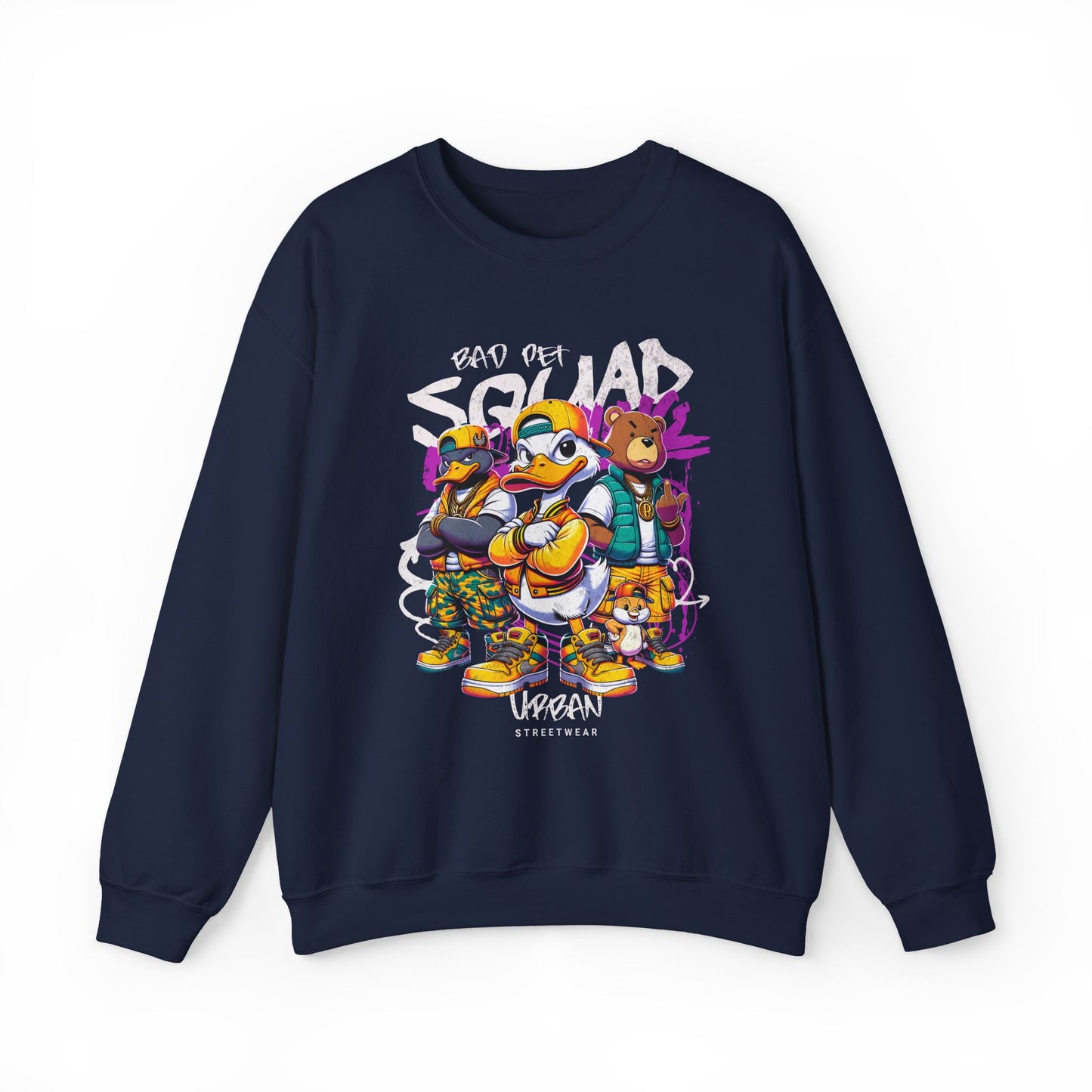 Bad Pet Squad Design Sweatshirt