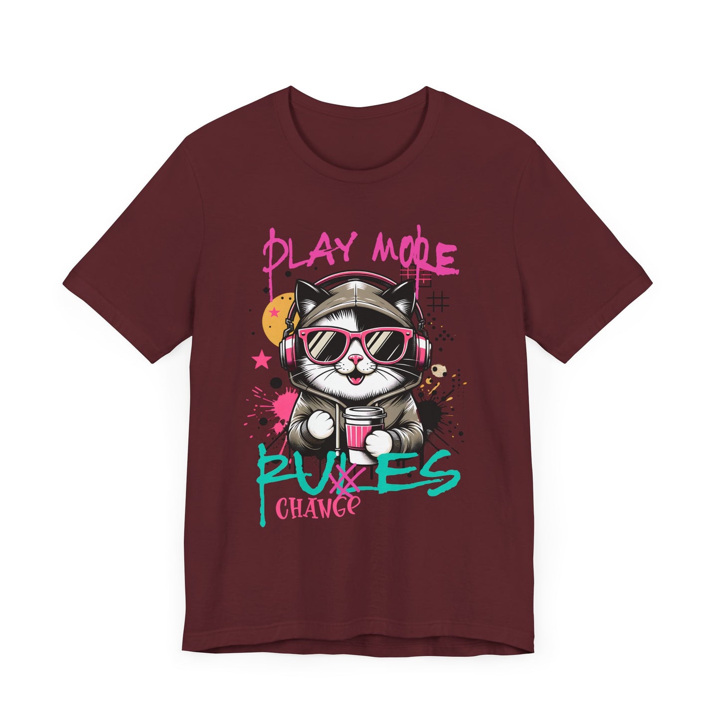 Cat Play Unisex Tee