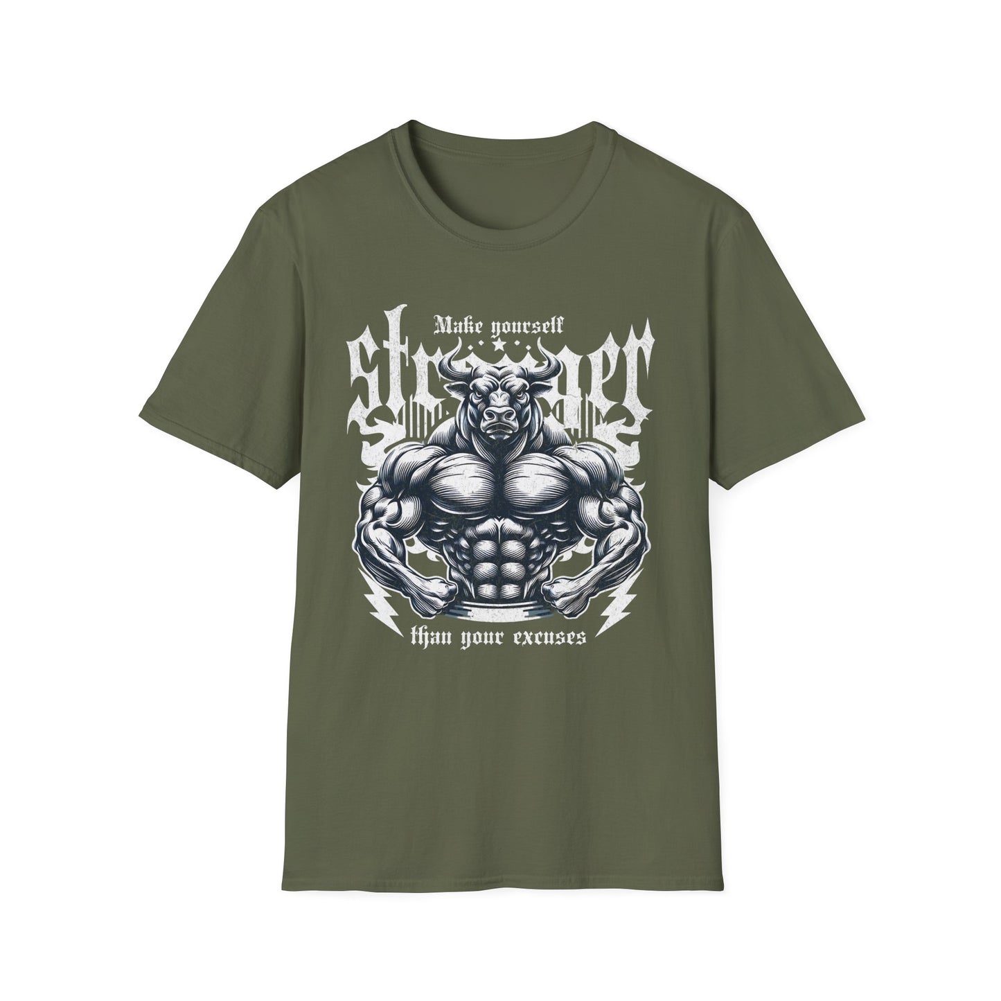 Gym Motivation - Make Yourself Stronger T-Shirt