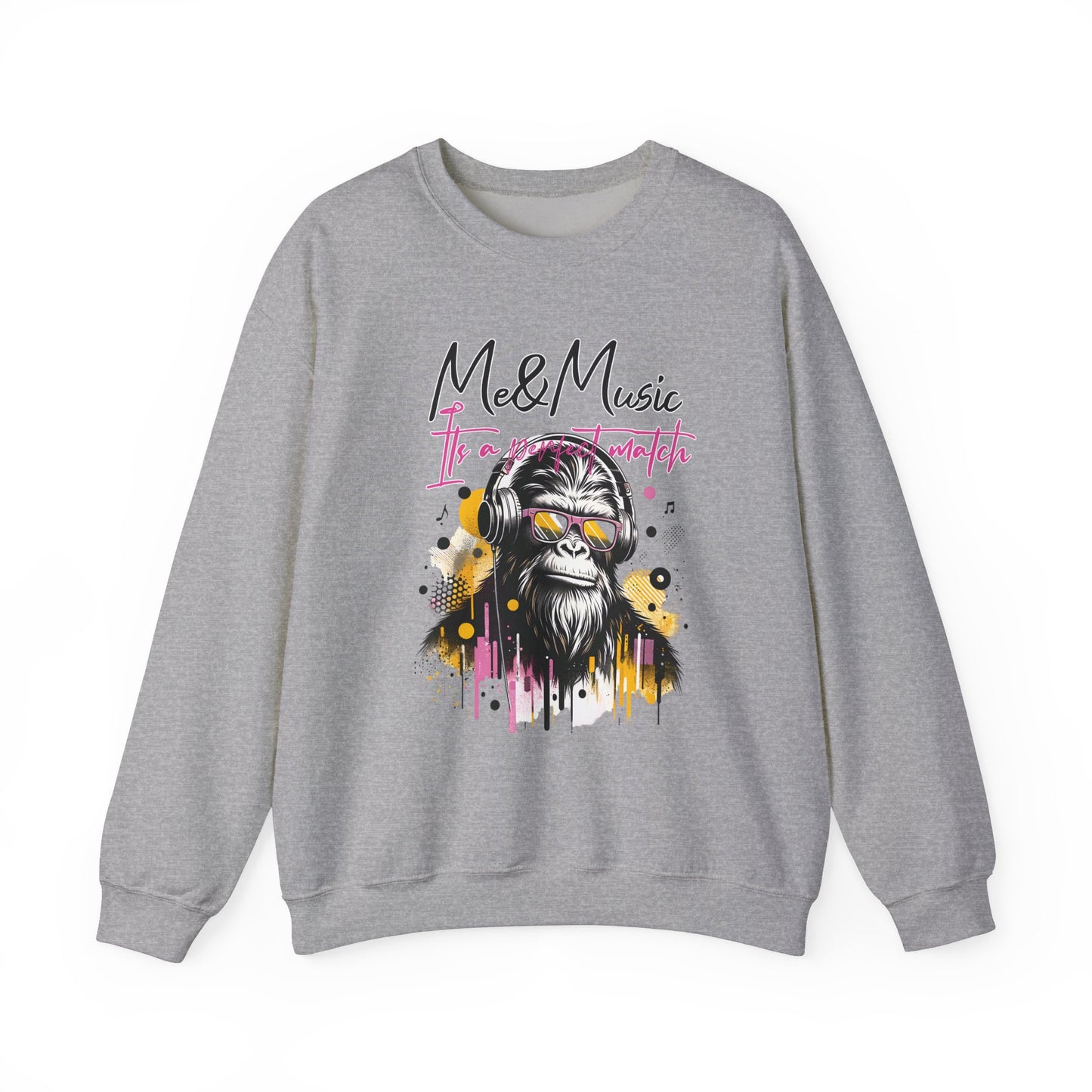 Bigfoot Music Time Crewneck Sweatshirt
