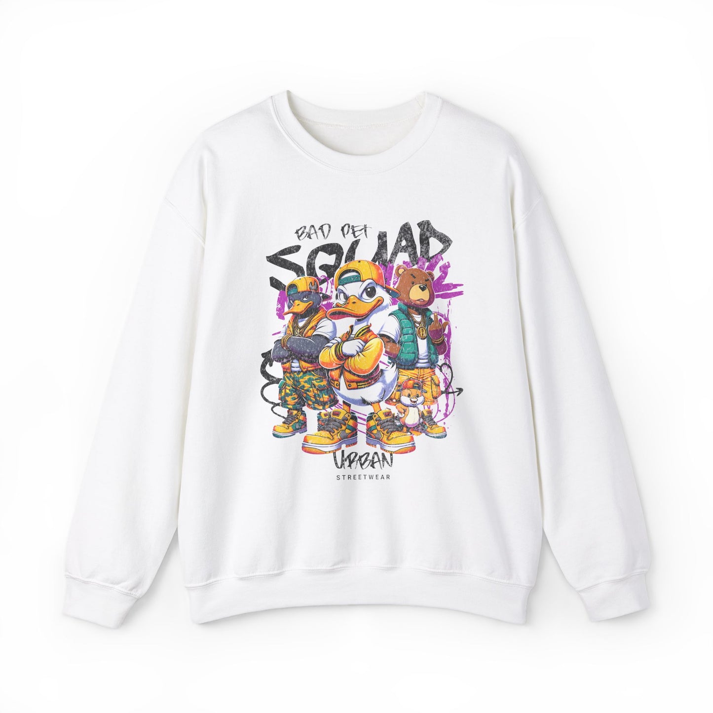 Bad Pet Squad Design Sweatshirt