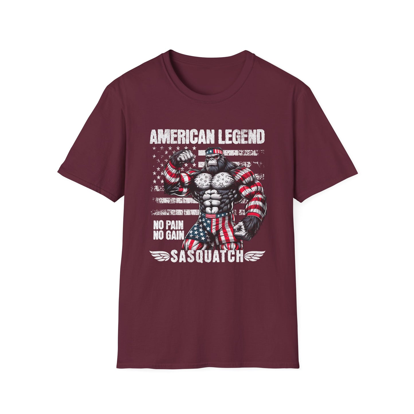 Bigfoot Bodybuilding T-Shirt