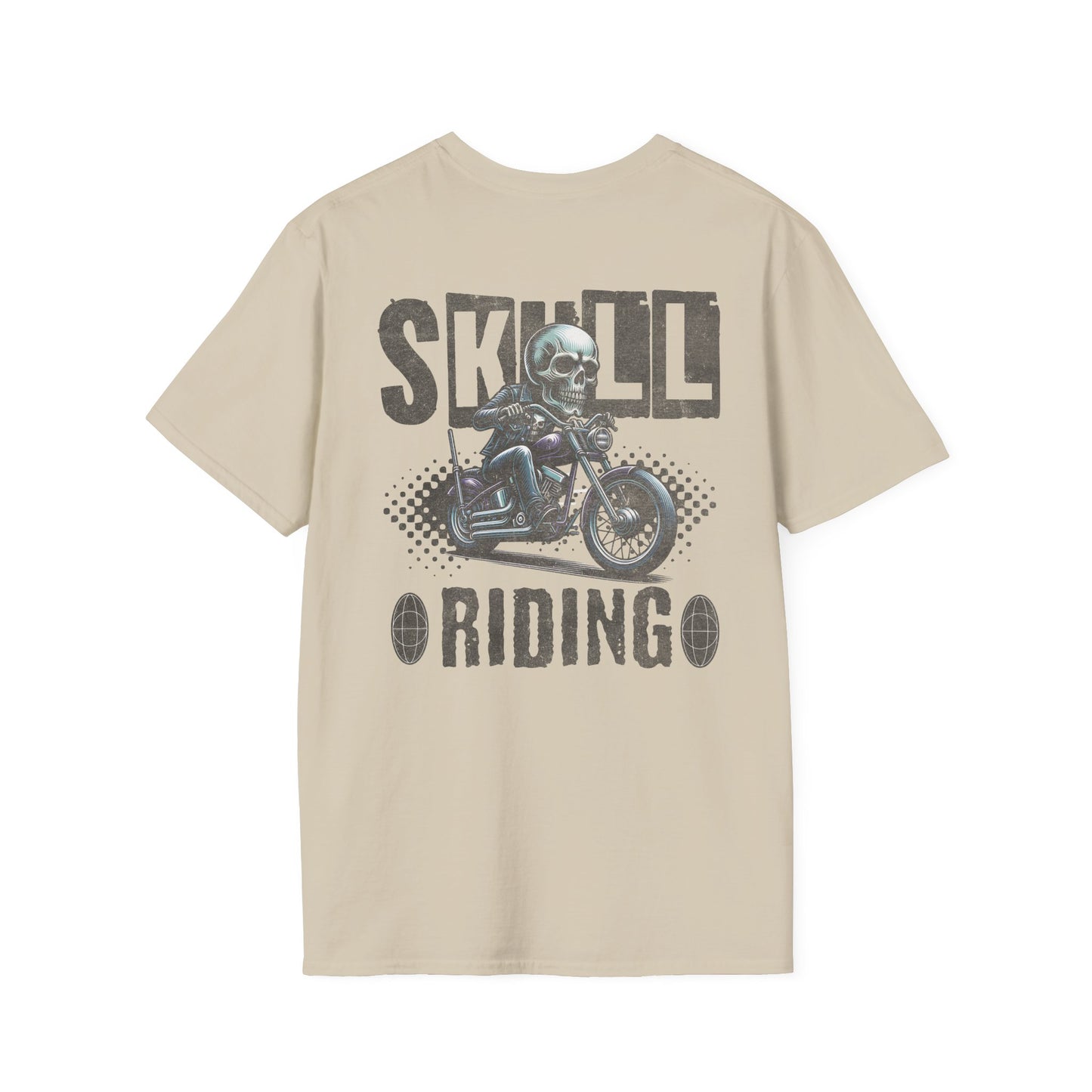 Skull Riding, Motorcycle Ride Unisex T-Shirt