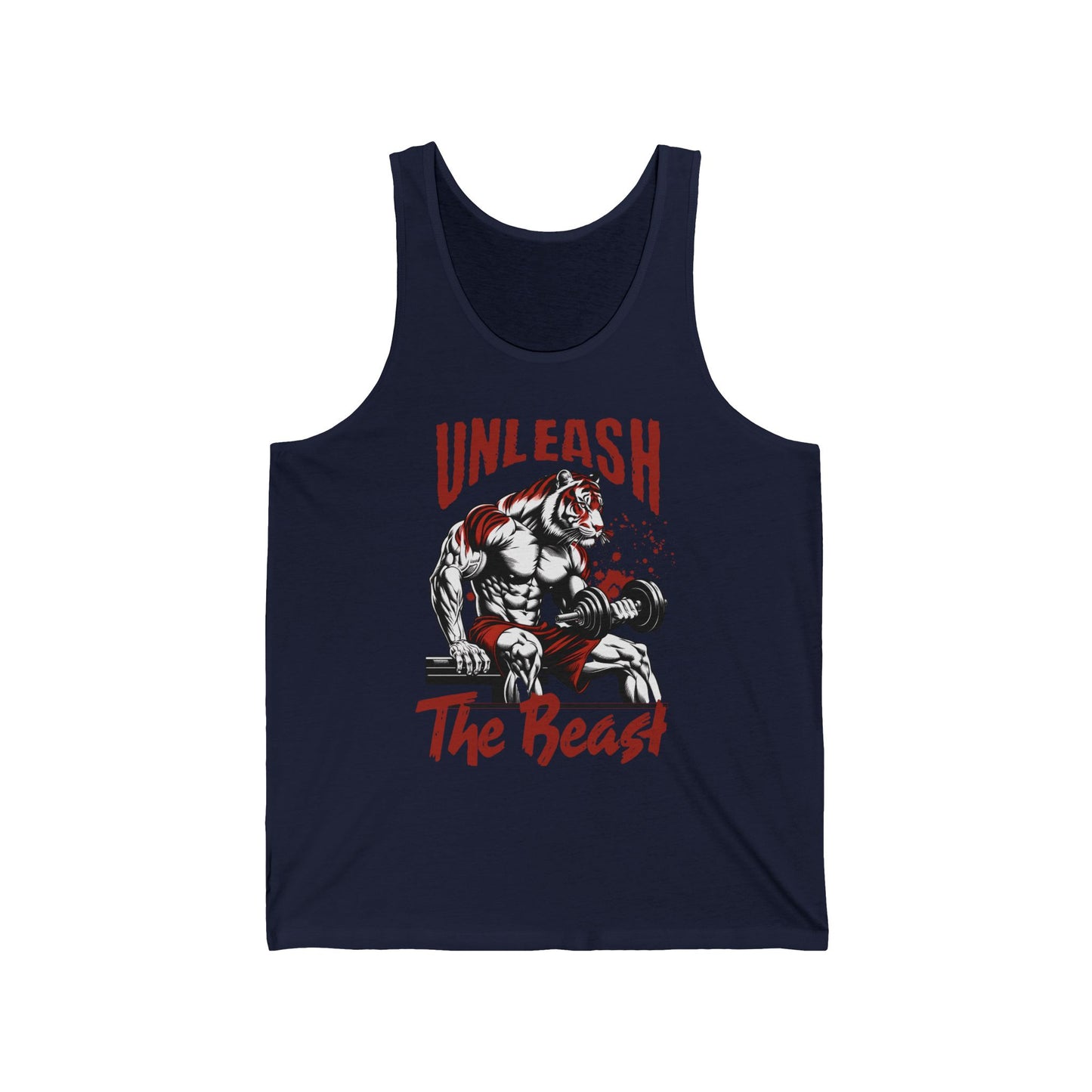 Tiger Lifting Weight Tank Top