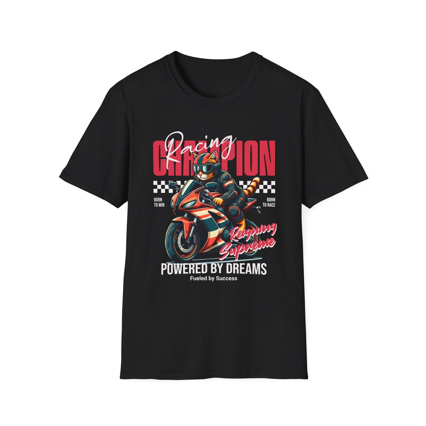 Racing Champion, Motorcycle Ride Unisex T-Shirt