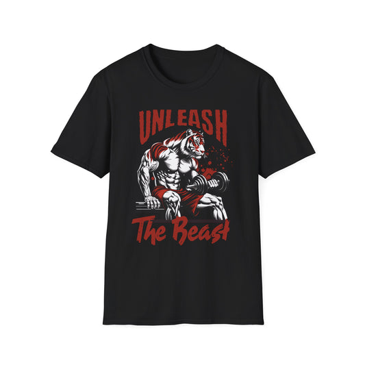 Tiger Gym Unisex - Unleash the Beast T-Shirt