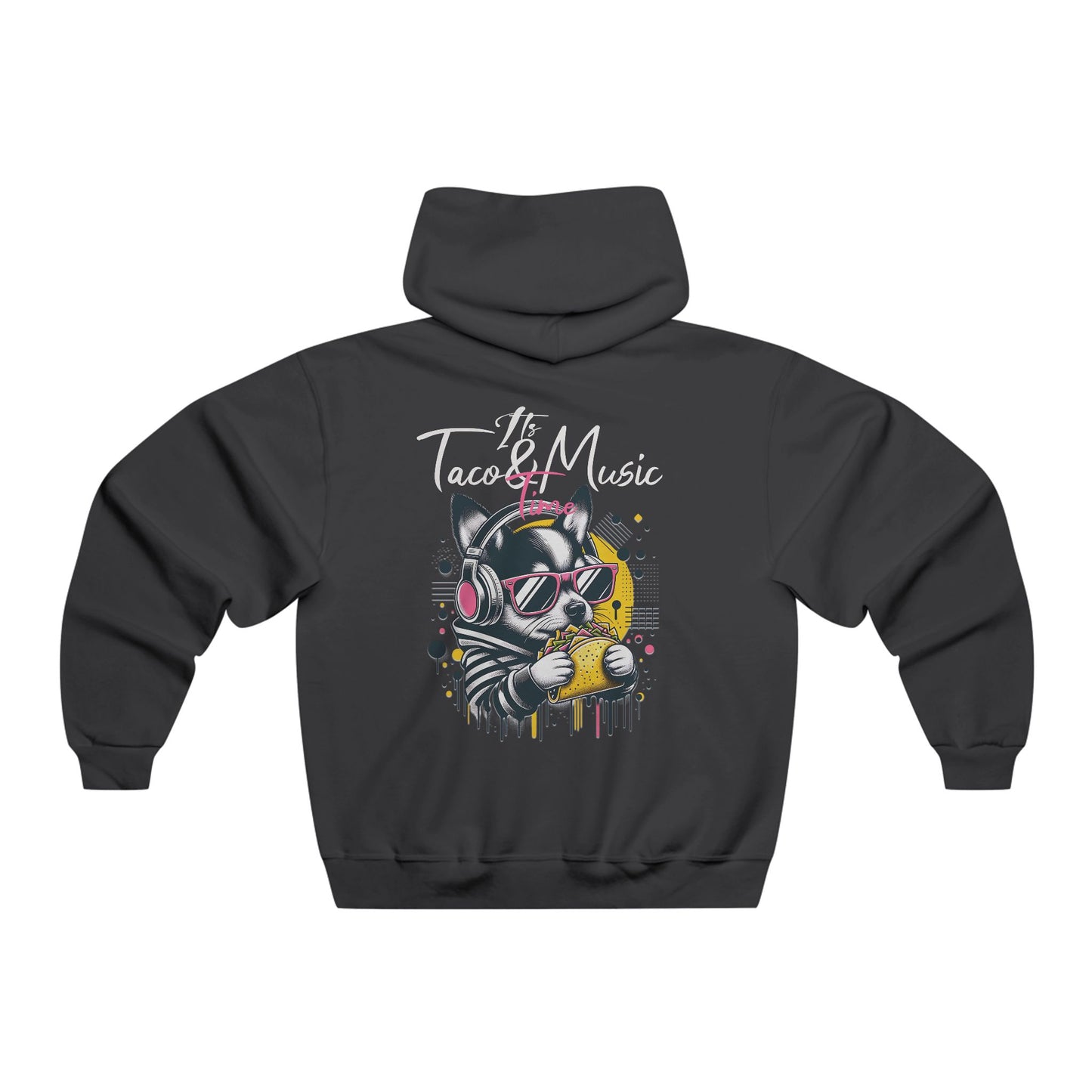 Hooded Sweatshirt Graffiti Style