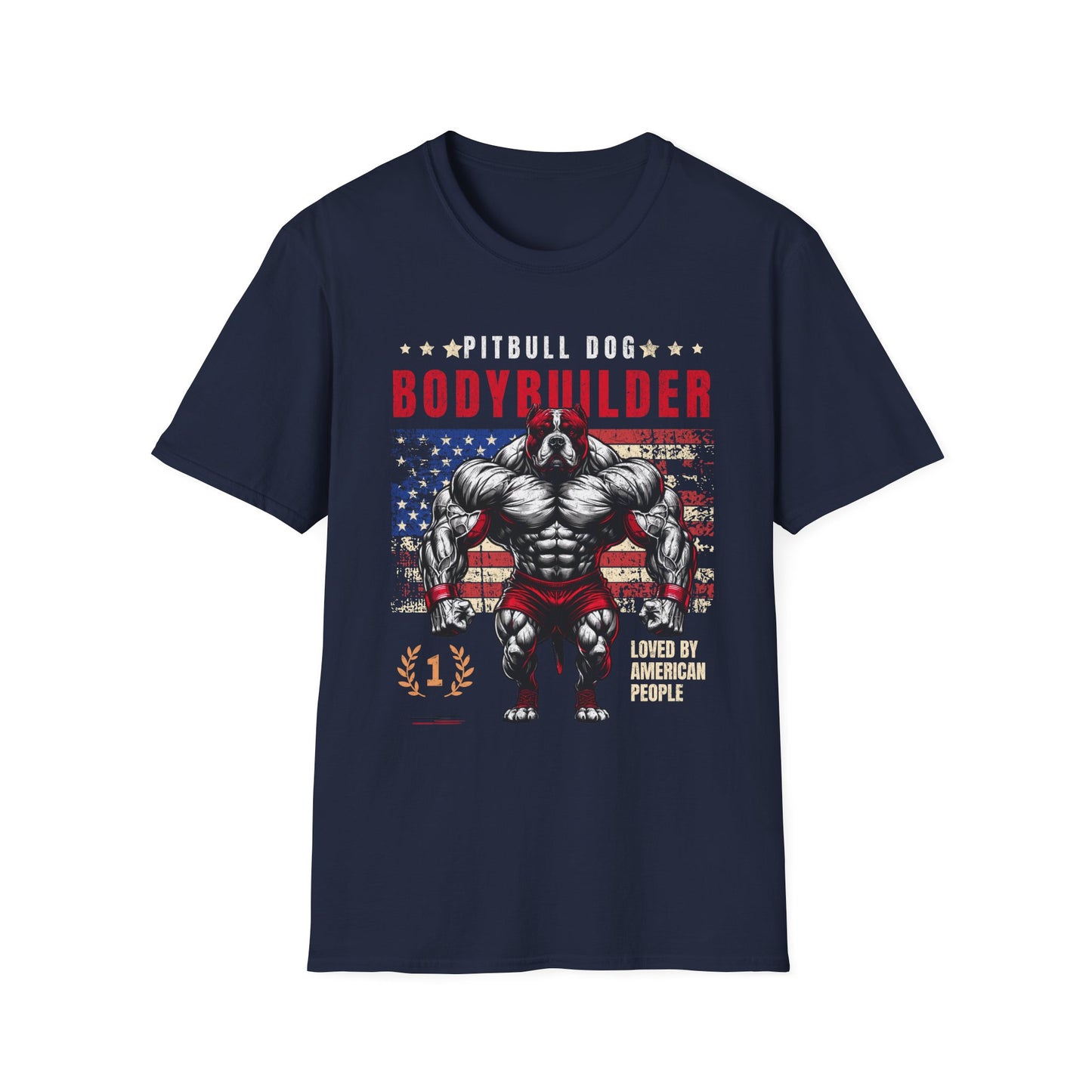 Pitbull Bodybuilder T-Shirt