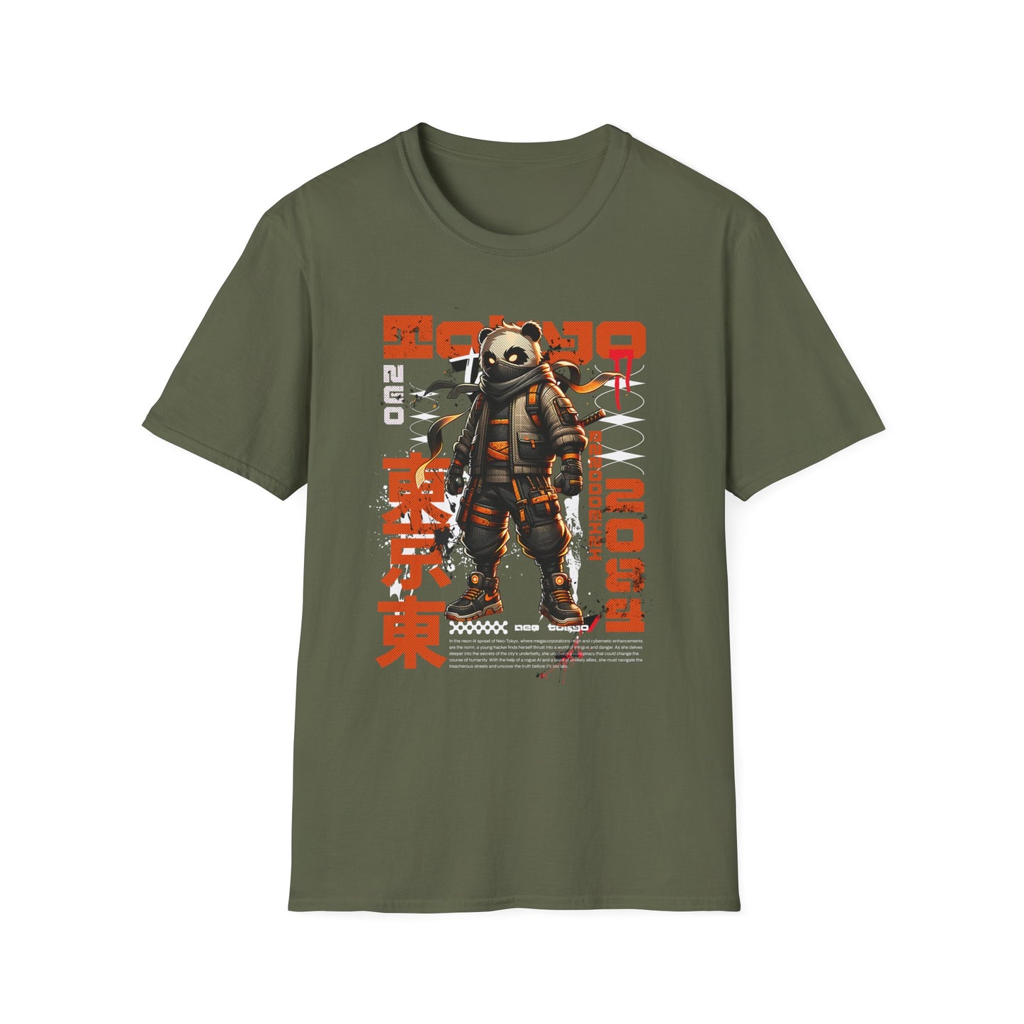 Tokyo Ninja Panda T-Shirt