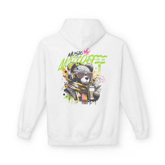 Music and Coffee Hoodie Design