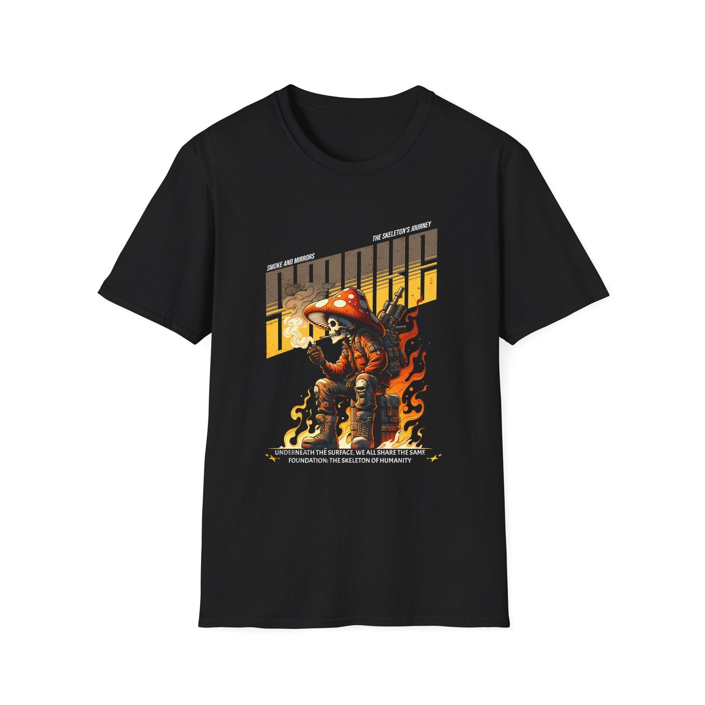Skeleton Smoker T-Shirt