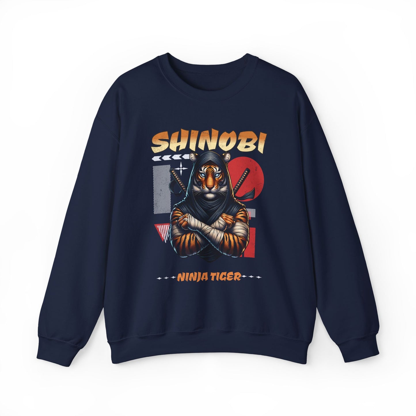 Tiger Ninja Sweatshirt Japanese Style