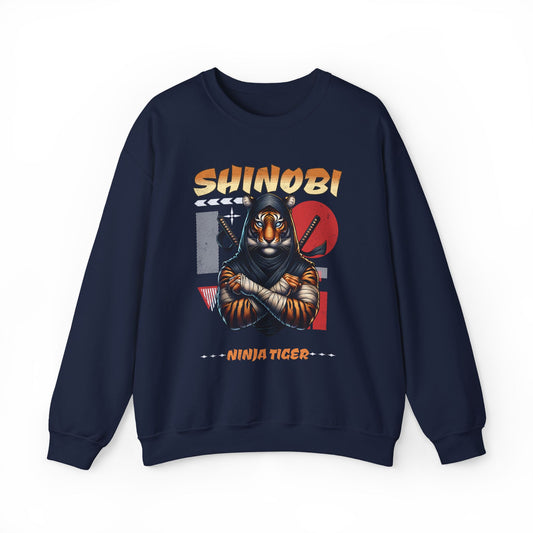 Tiger Ninja Sweatshirt Japanese Style