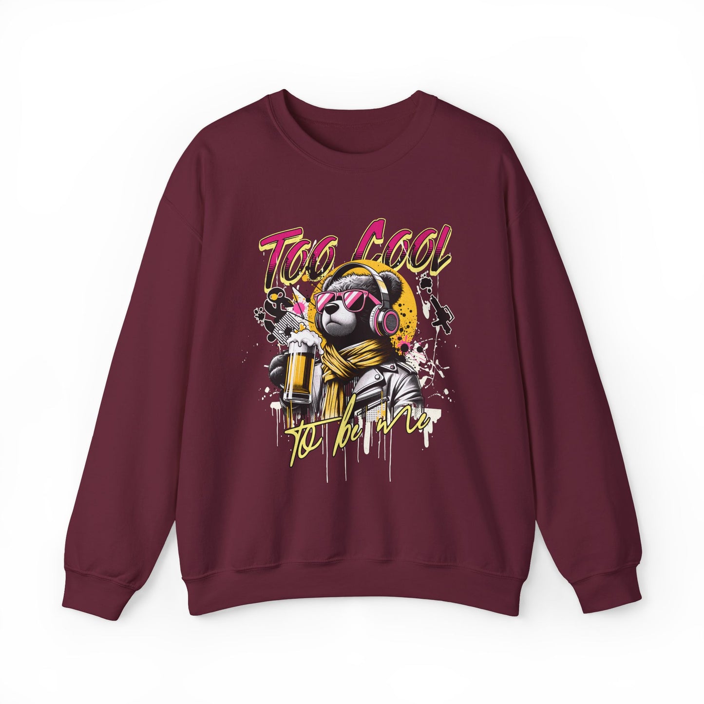 Cool Vibes Sweatshirt - 'Too Cool To Be Me'