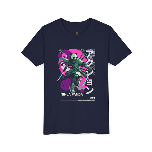 Youth Tee - Ninja Panda Design