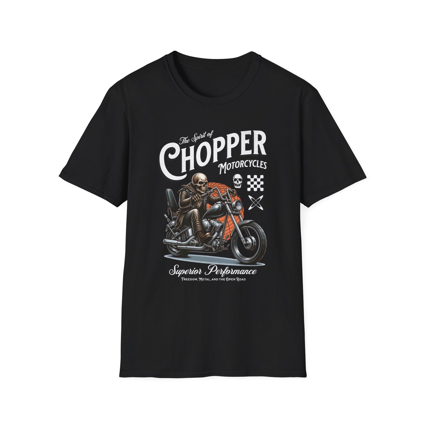Chopper Motorcycle Unisex T-Shirt