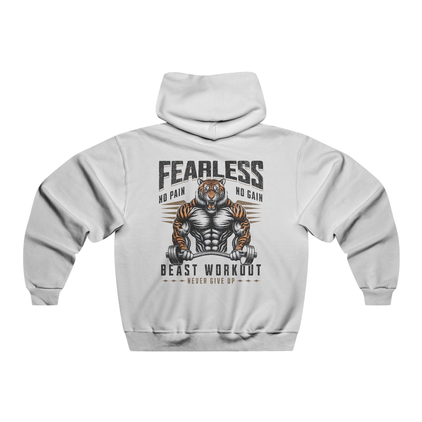 Fearless Tiger Bodybuilding Hoodie