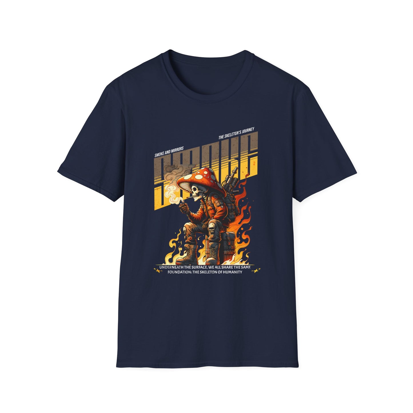 Skeleton Smoker T-Shirt