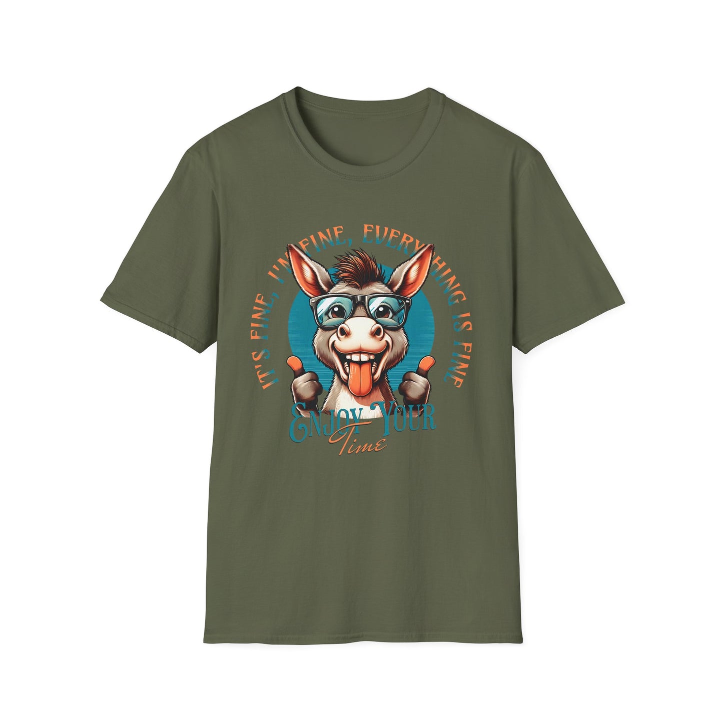 Donkey T-Shirt - Happy Donkey Design