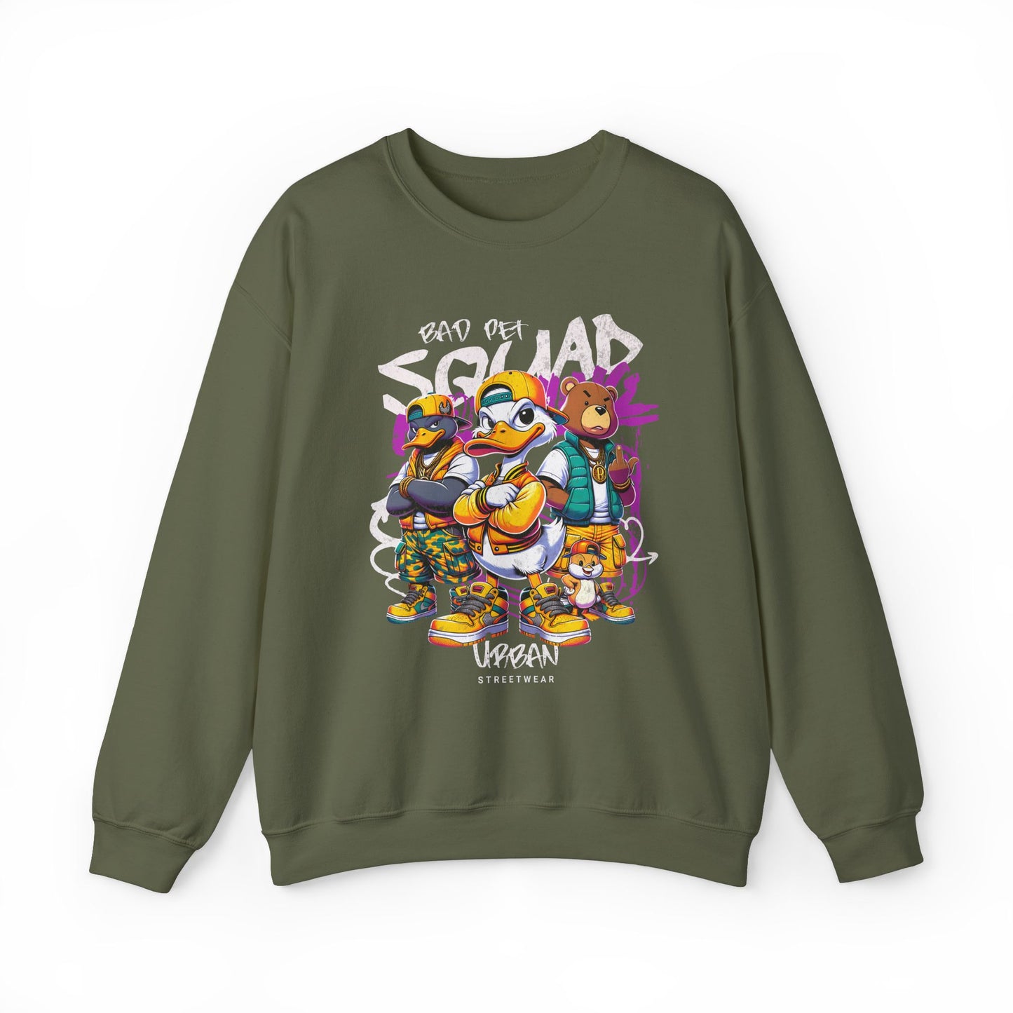 Bad Pet Squad Design Sweatshirt