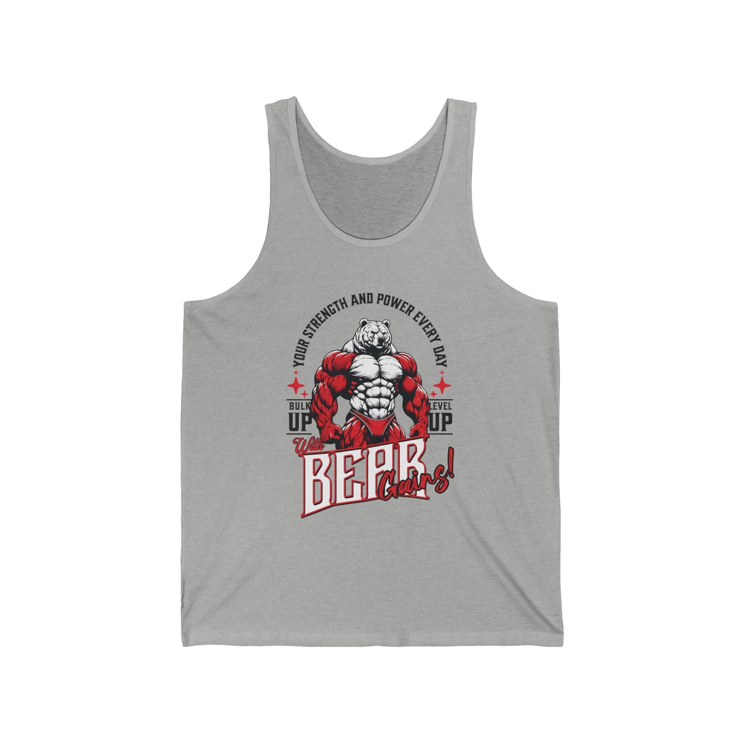 Bear Gym Workout Tank Top