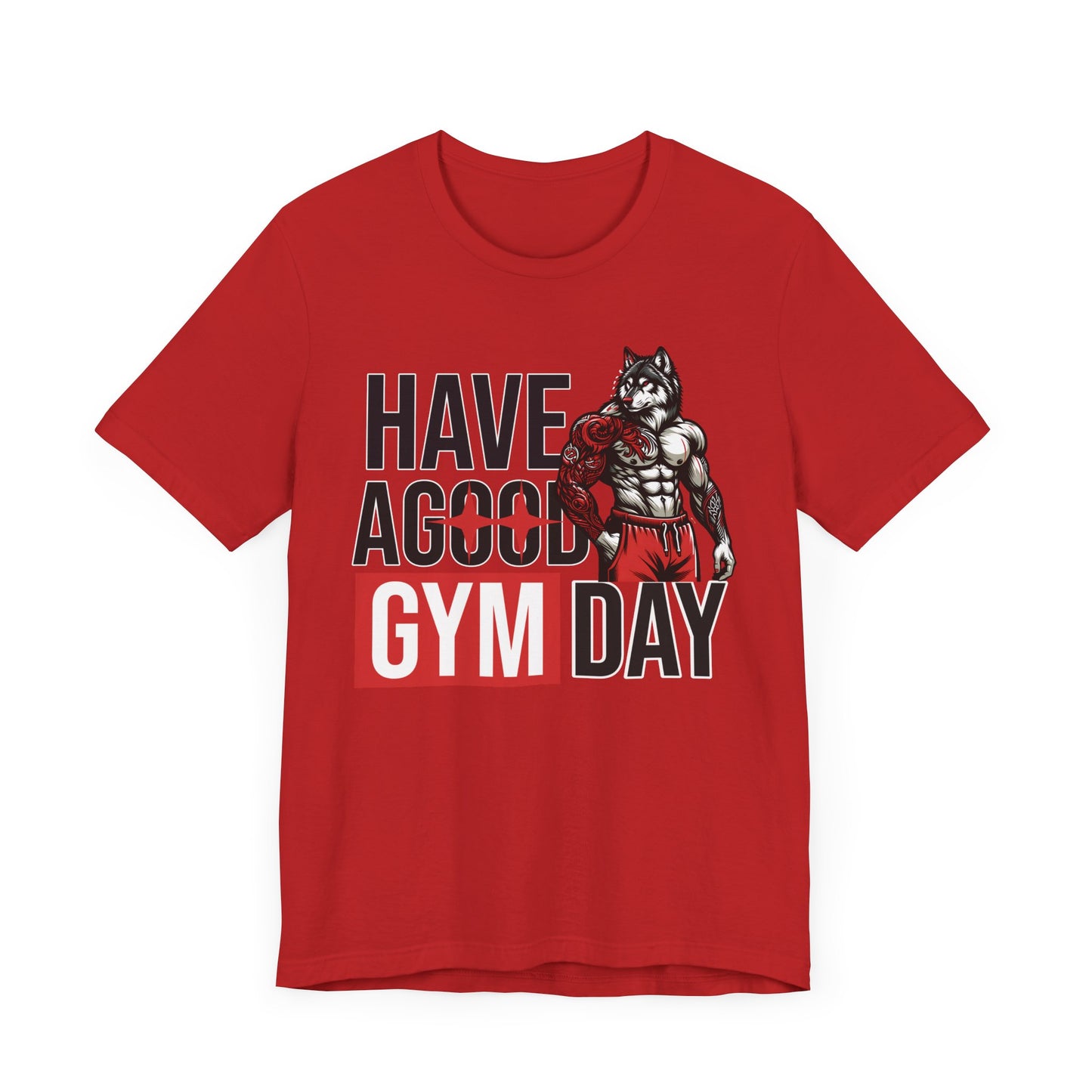 Wolf Fitness Unisex Jersey Short Sleeve Tee