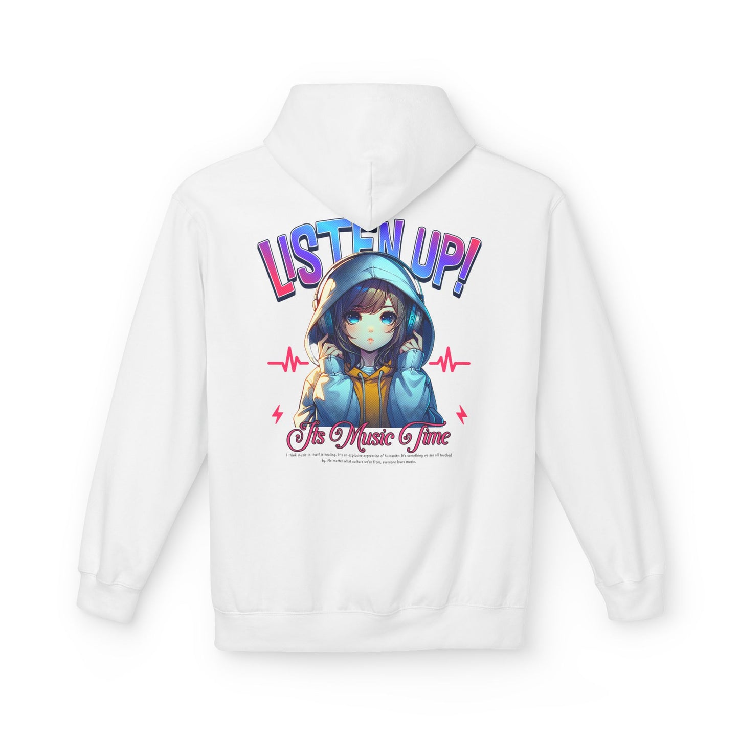 Listen Up It's Music Time Hoodie