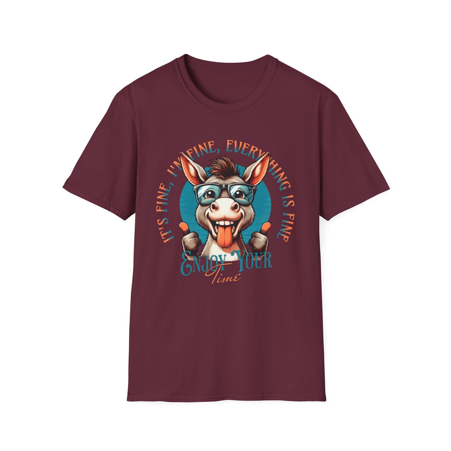 Donkey T-Shirt - Happy Donkey Design