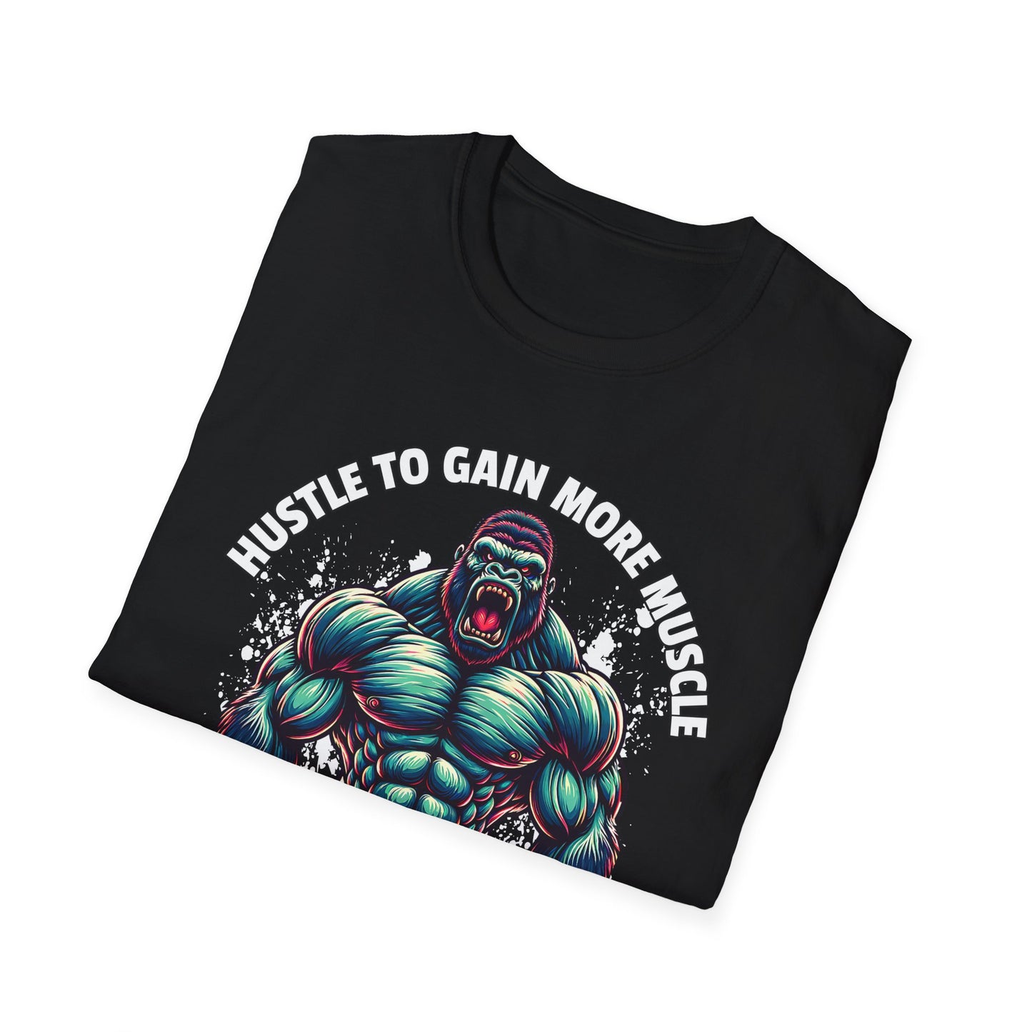 Muscle Hustle Unisex - Fitness Motivation T-Shirt