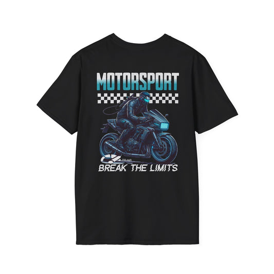 Break the Limits, Motorcycle Ride Unisex T-Shirt