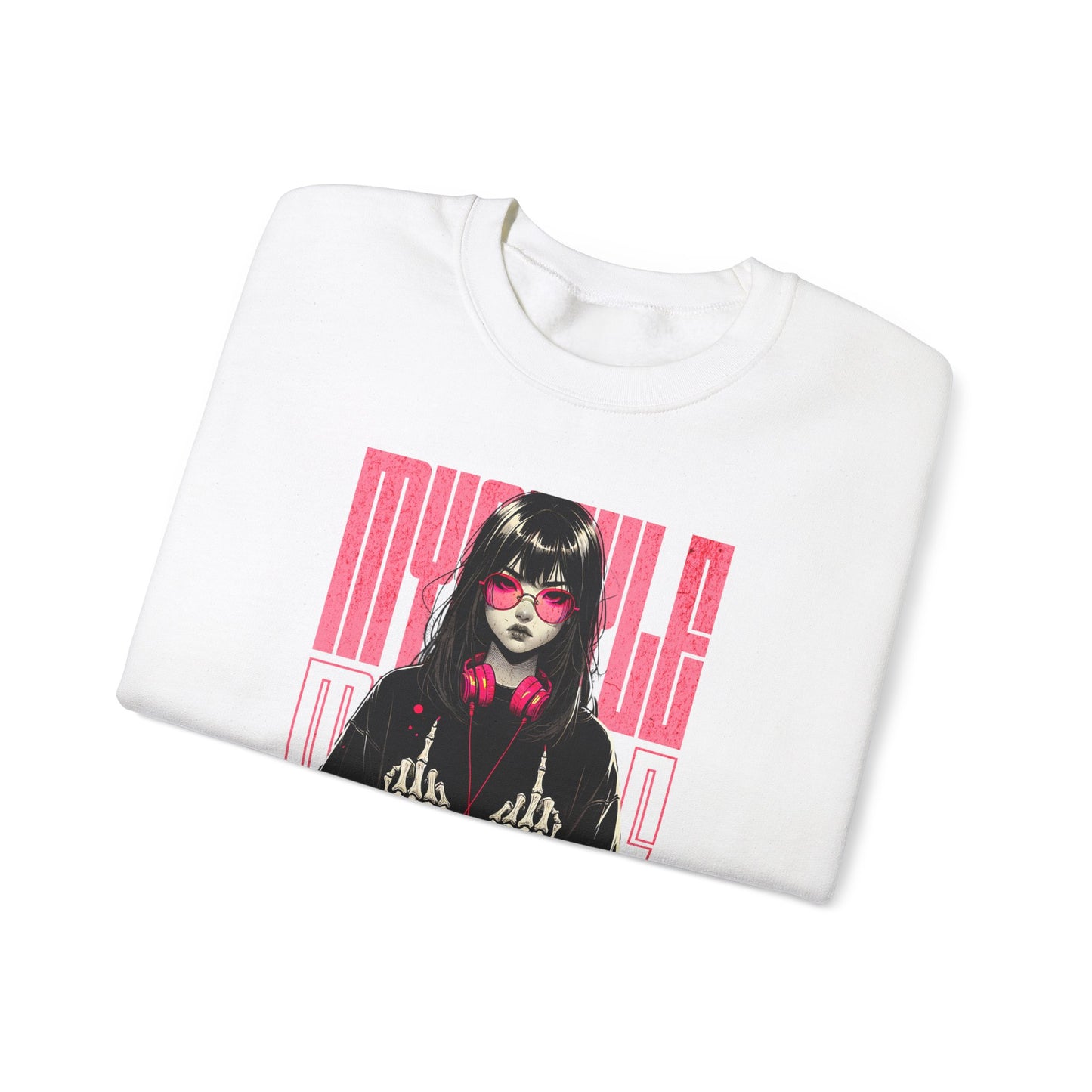 Crewneck Sweatshirt - Stylish Girl Design