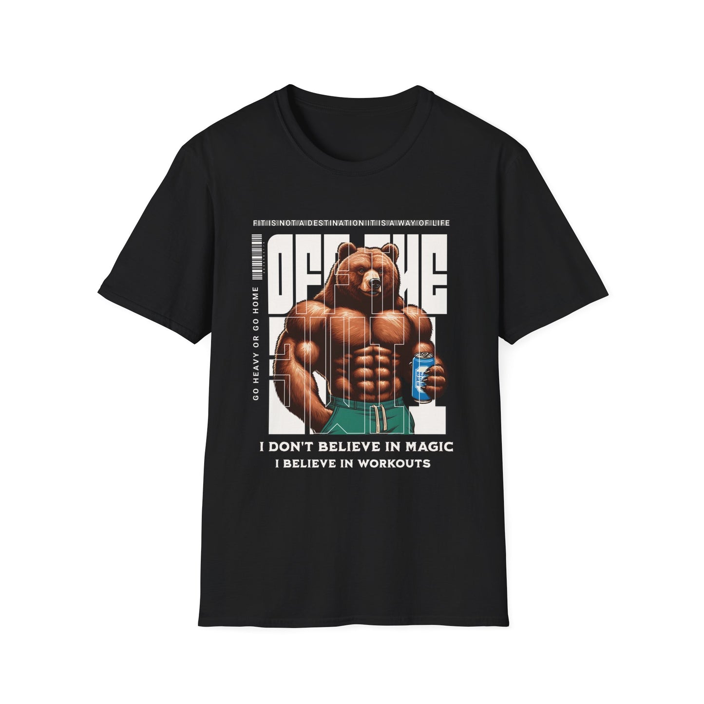 Fitness Time Motivational Workout T-Shirt
