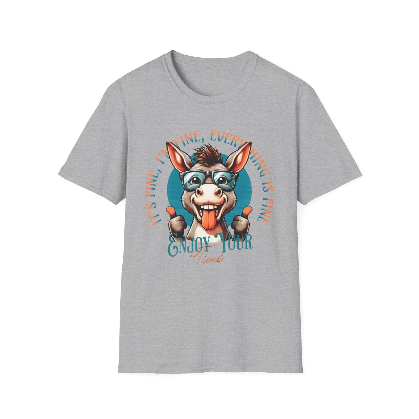 Donkey T-Shirt - Happy Donkey Design
