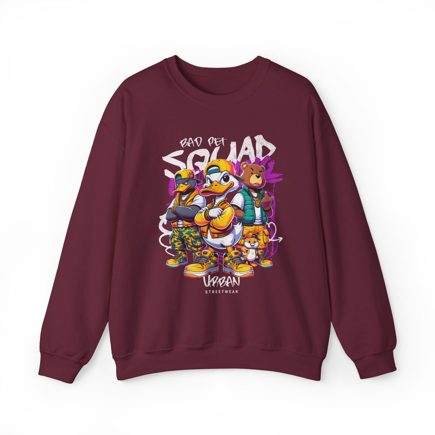 Bad Pet Squad Design Sweatshirt