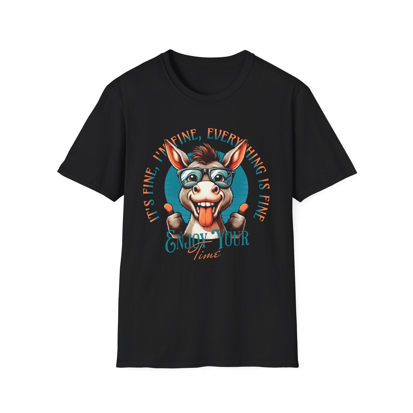 Donkey T-Shirt - Happy Donkey Design