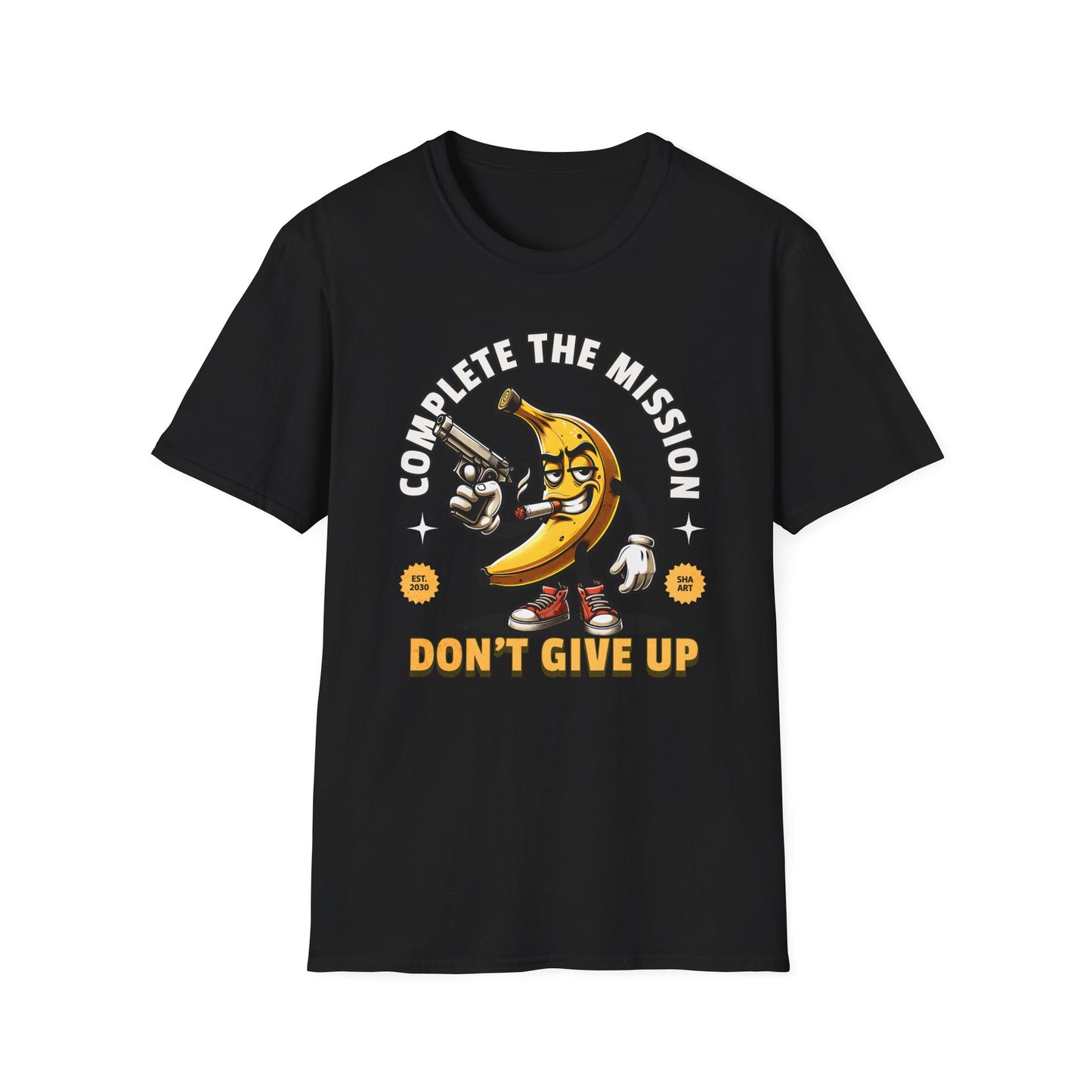 Banana Gun - Complete the Mission Unisex T-Shirt