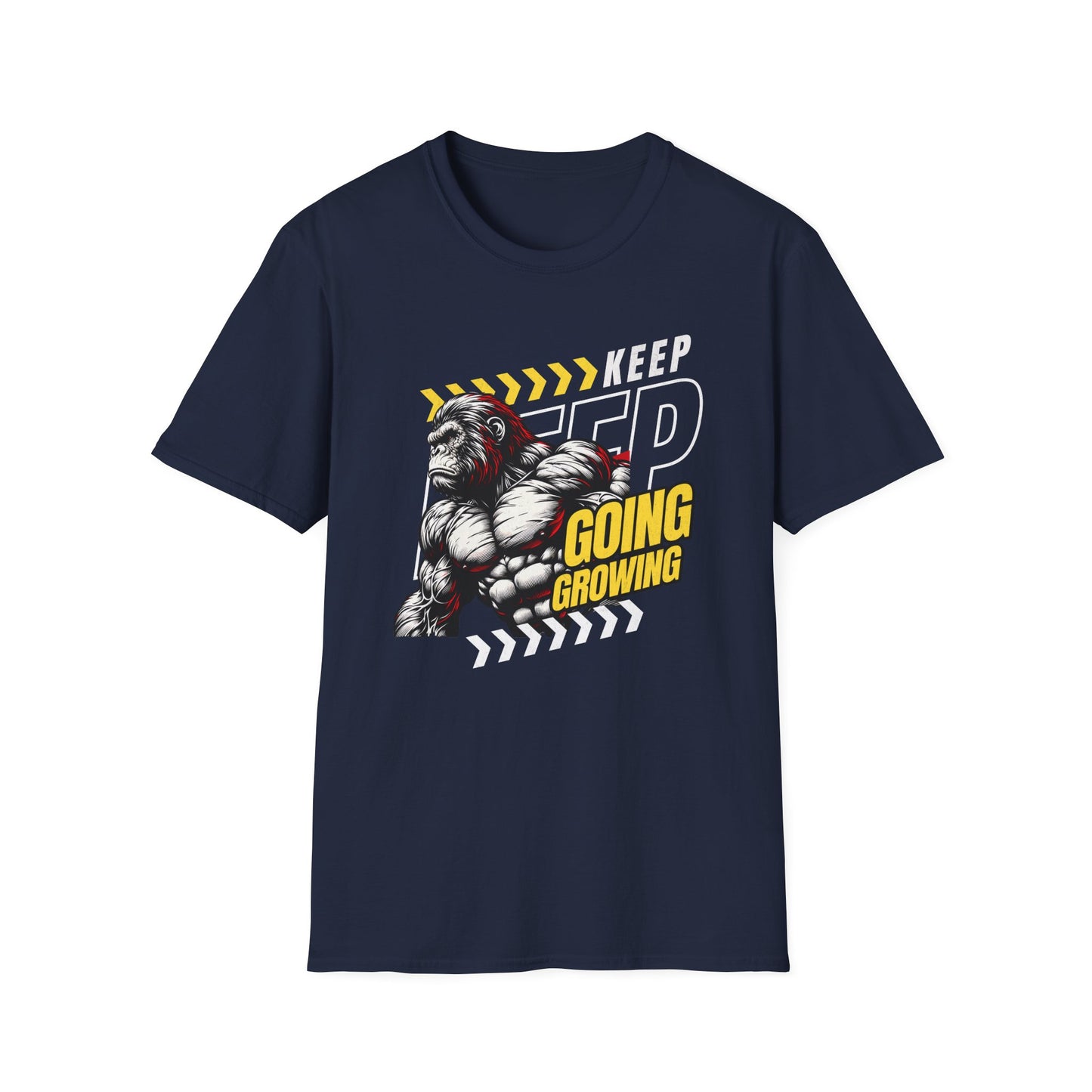 Gorilla Bodybuilding - Keep Growing T-shirt