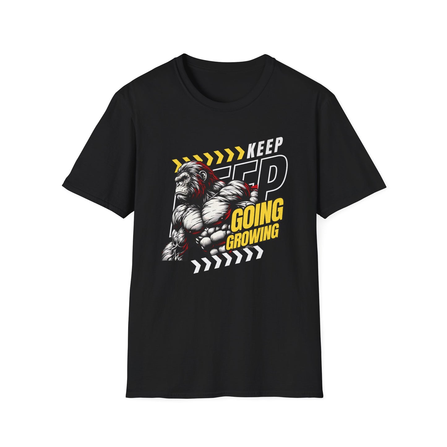 Gorilla Bodybuilding - Keep Growing T-shirt