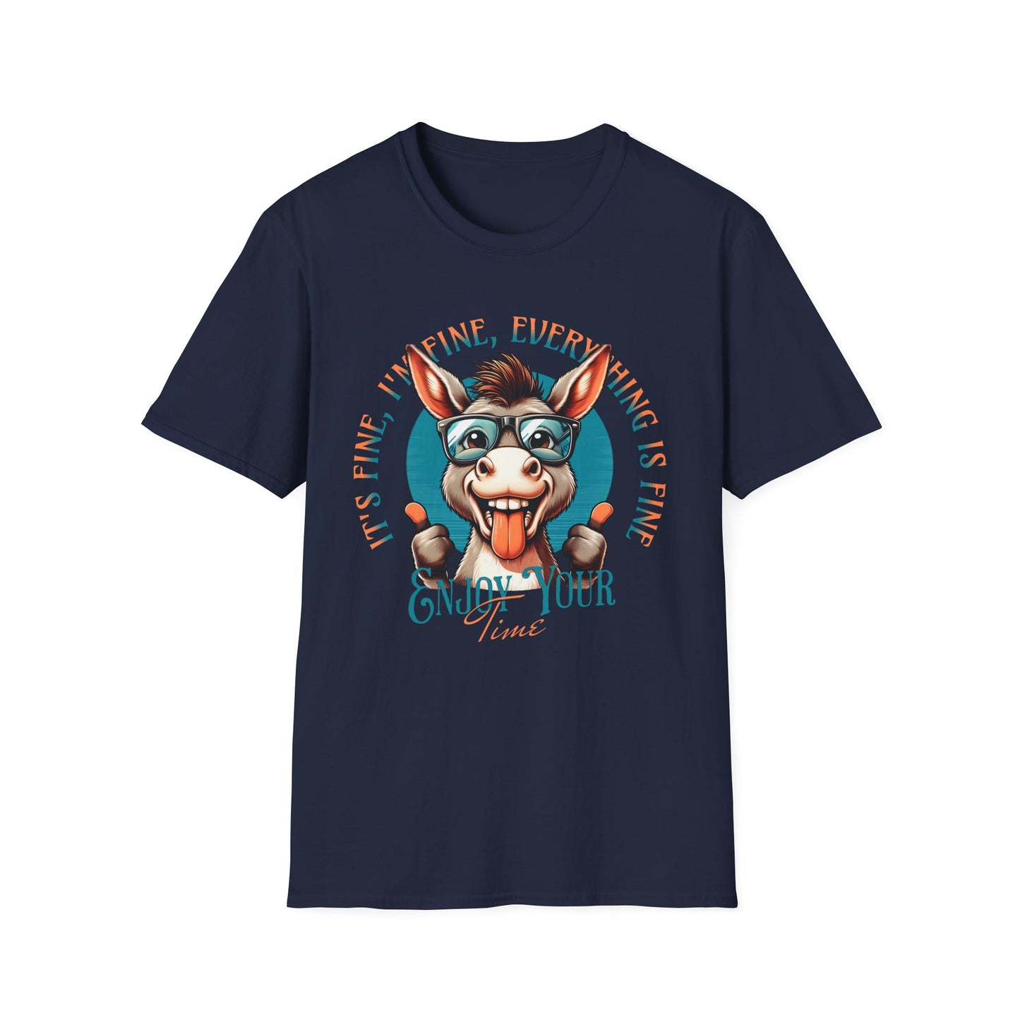 Donkey T-Shirt - Happy Donkey Design