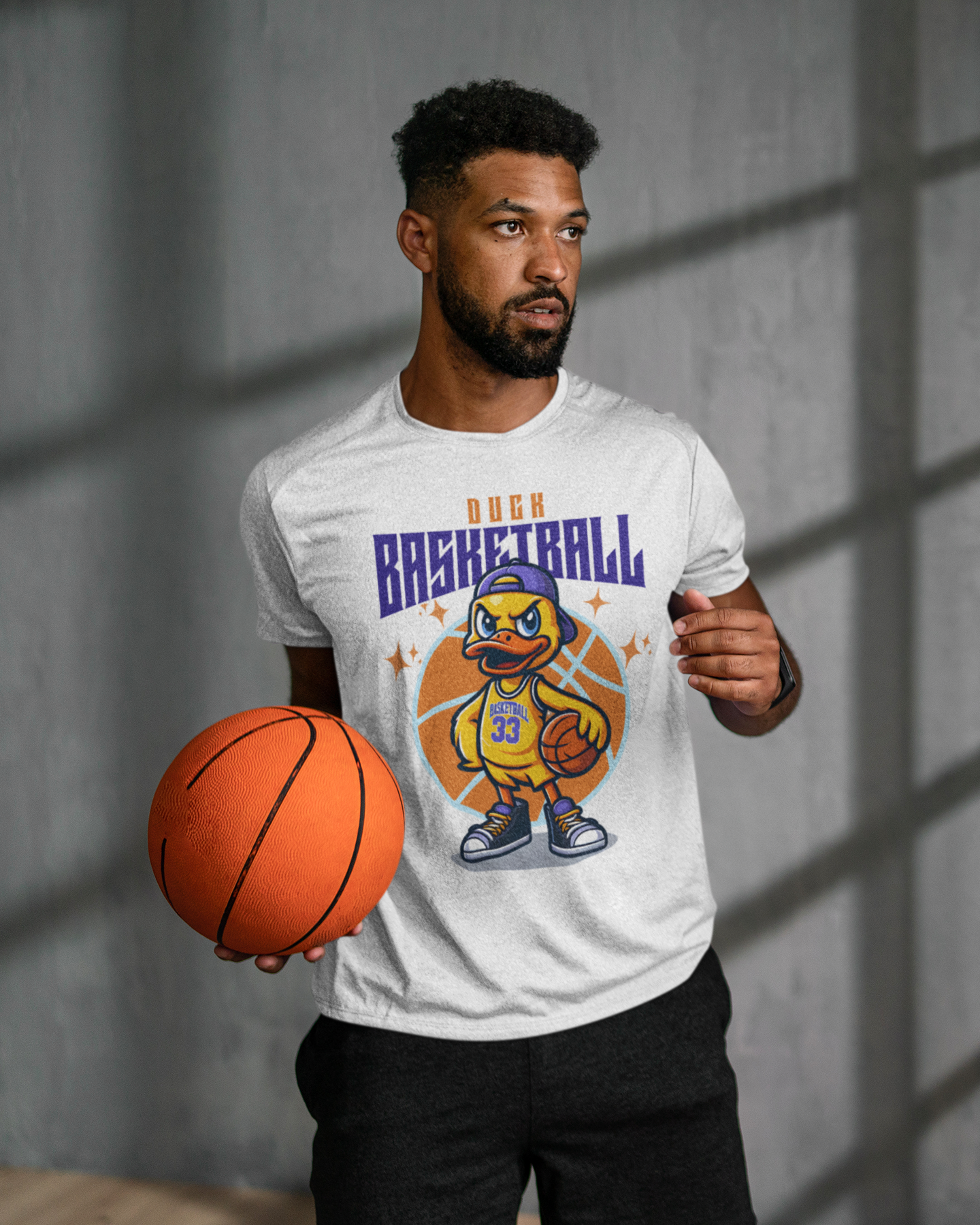Duck Basketball Unisex T-Shirt