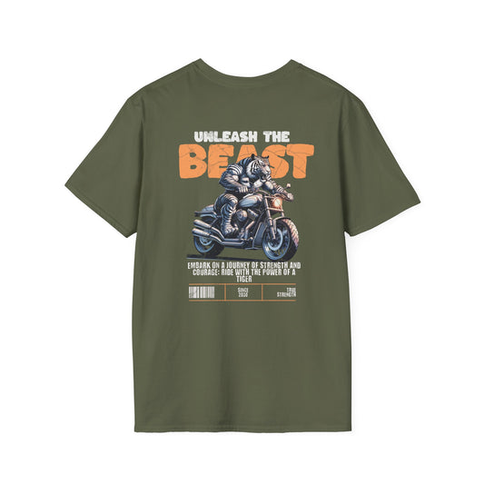 Unleash The Beast, Motorcycle Ride Unisex T-Shirt