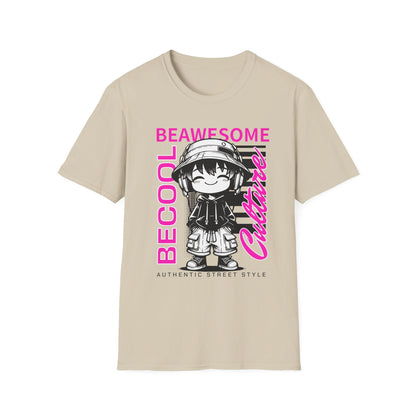 Cool Vibes Unisex - 'be awesome be cool' T-Shirt