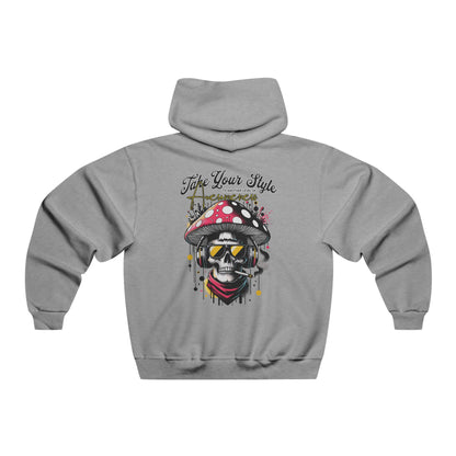Hooded Sweatshirt Graffiti Style Hoodie