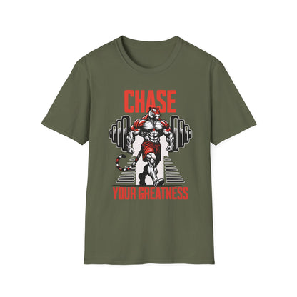 Motivational Tiger - Chase Your Greatness T-Shirt
