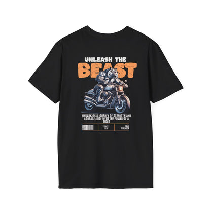 Unleash The Beast, Motorcycle Ride Unisex T-Shirt