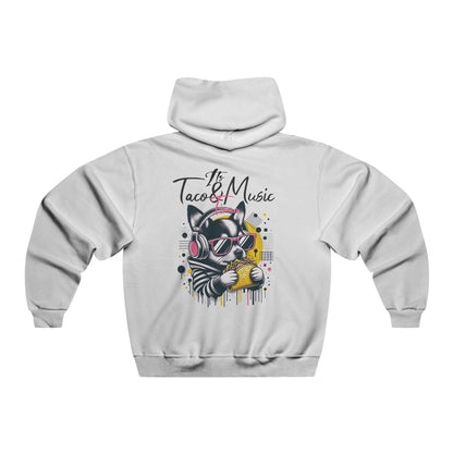 Hooded Sweatshirt Graffiti Style
