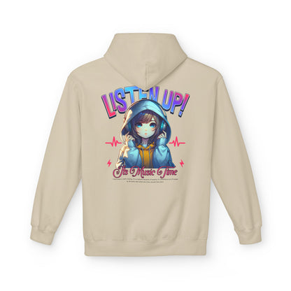 Listen Up It's Music Time Hoodie